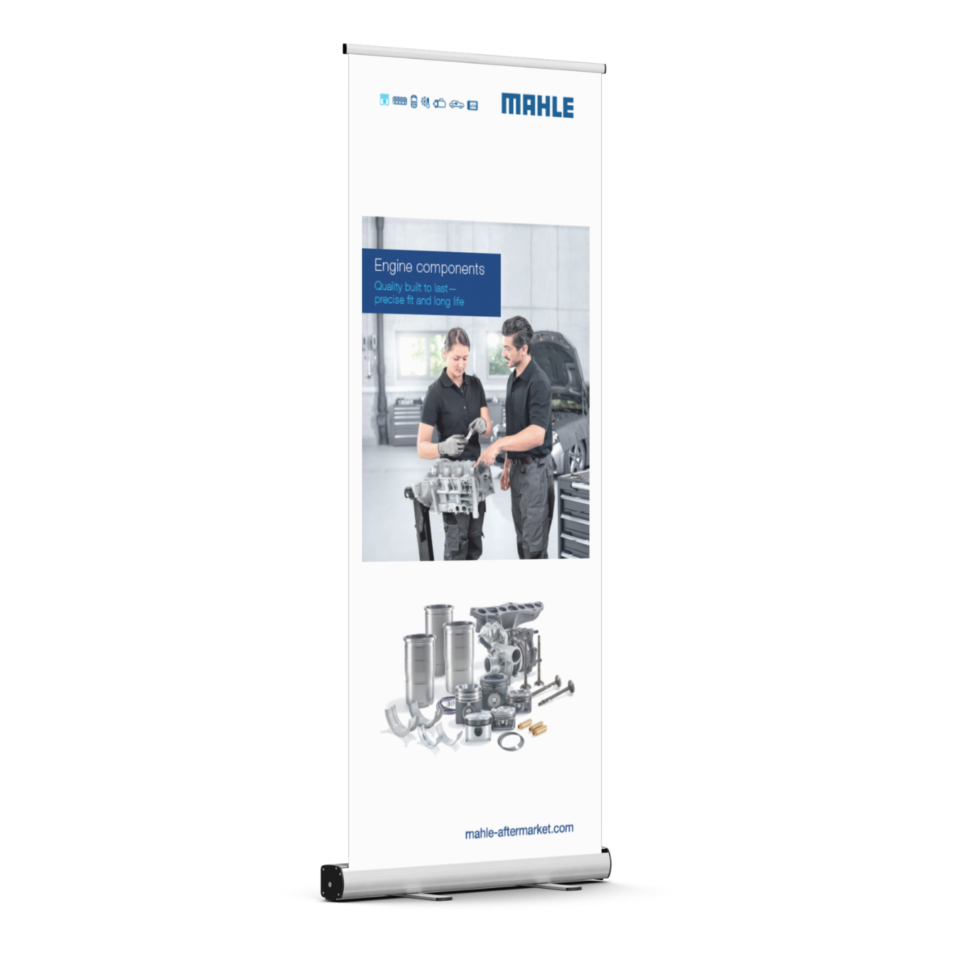 MAHLE Roll UP - Englische Sprachversion